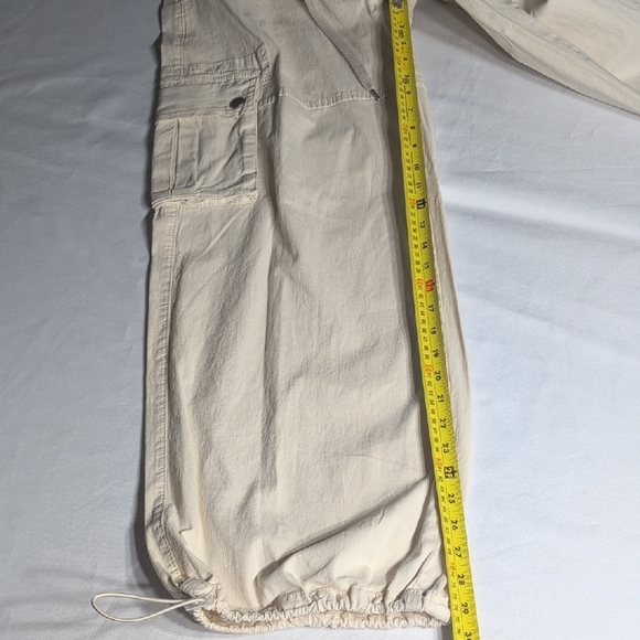 Madden Girl Men's Cream Cargo Pants - Picture 11 of 12